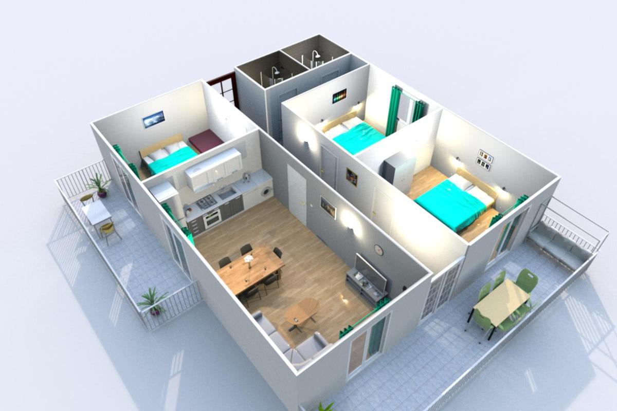 Apartments Asija Brela Exterior foto